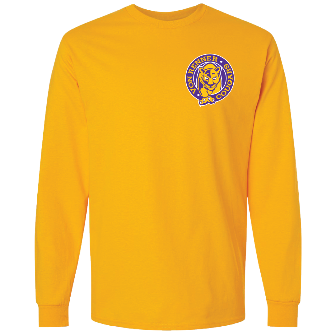 Longsleeve Tee Gold: Youth & Adult