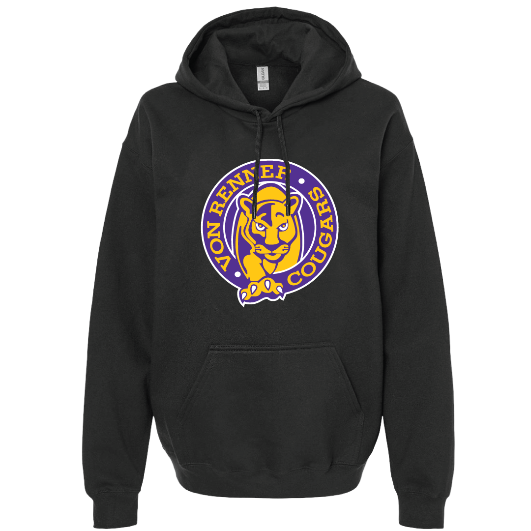 Pullover Hoodie Black: Youth & Adult