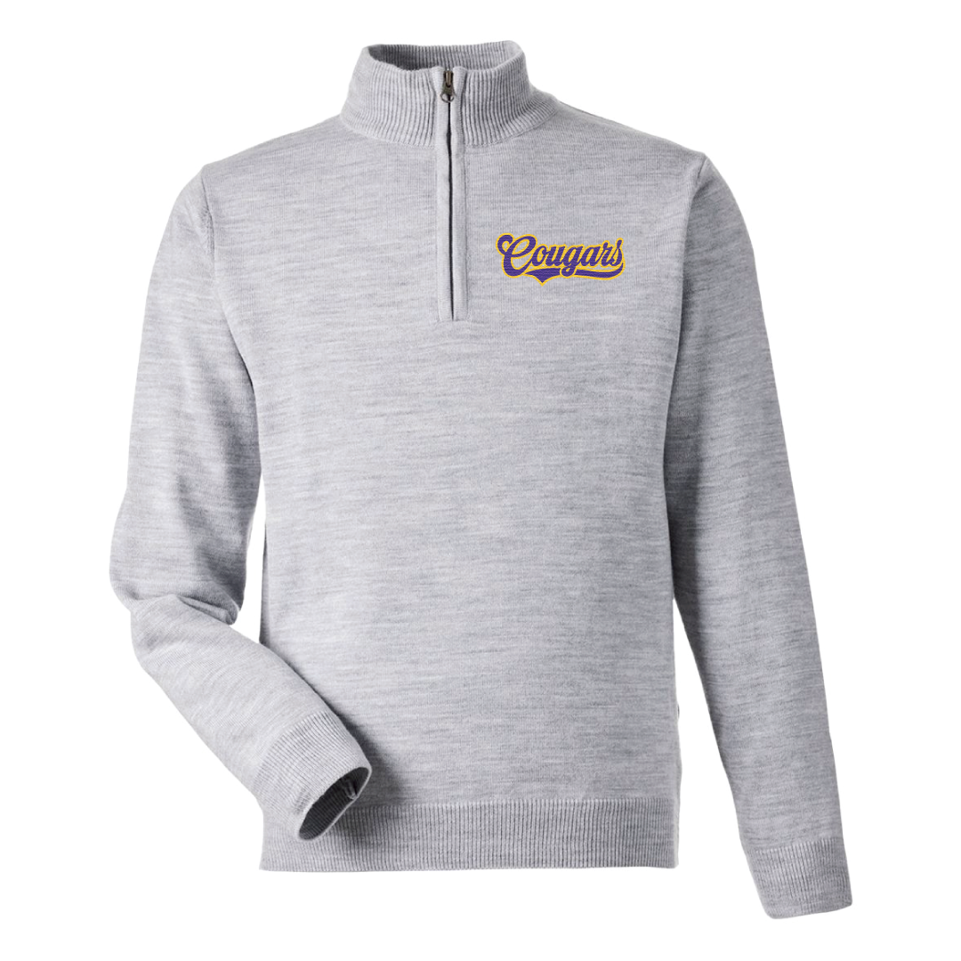 Quarter Zip Pullover Sweater